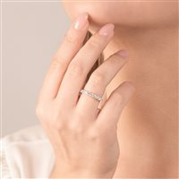 Anello Mirco Visconti Donna Vera  in Oro bianco Diamante 0.61 Ct Z547/EI20 - Z547/EI20